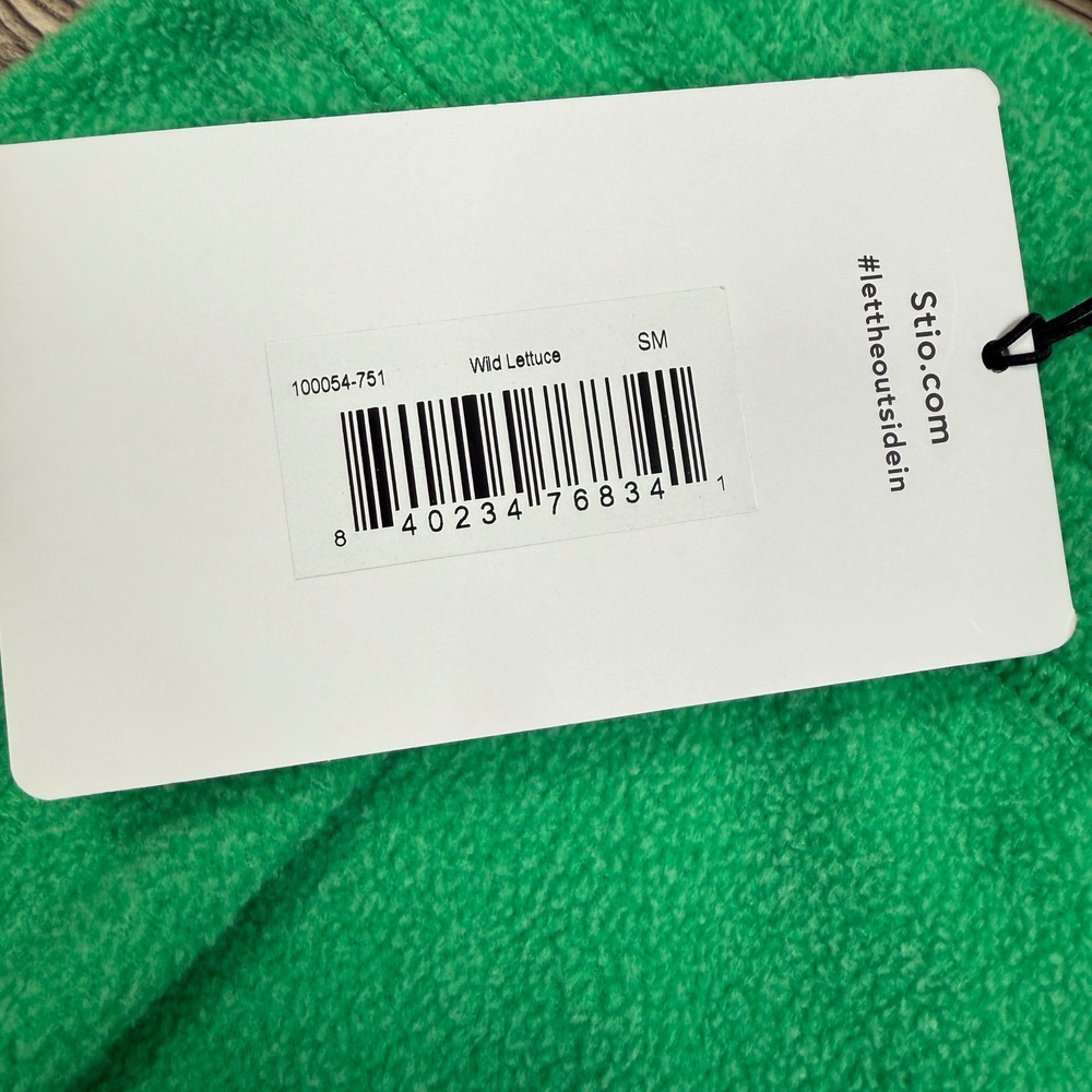 Stio Womens Size Small Turpin Fleece Pant Wild Lettuce Green REPREVE Joggers NEW - Picture 5 of 8